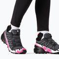 Дамски обувки за бягане Salomon Speedrcross 6 сив L41743000 3