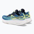 Мъжки обувки за бягане Salomon Aero Glide blue ashes/dark sapphire/sunny lime 3