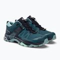 Дамски ботуши за трекинг Salomon X Ultra 4 GTX navy blue L47352900 4