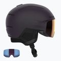 Ски каска Salomon Driver Prime Sigma Plus night shade/silver pink/sky blue 8