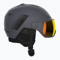 Ски каска Salomon Pioneer LT Visor S2 абанос/червено 7