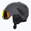Ски каска Salomon Pioneer LT Visor S2 абанос/червено 8