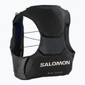 Жилетка за бягане Salomon S/Lab Pulsar with 3 Flasks black/white 2