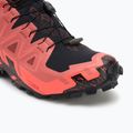 Мъжки обувки за бягане Salomon Spikecross 6 GTX cow hide/black/neon flame 7