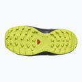 Детски ботуши за трекинг Salomon Xa Pro V8 Mid CSWP черни/дълбоко лишейно зелено/сигурно жълто 5