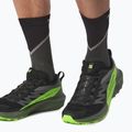 Мъжки обувки за бягане Salomon Sense Ride 5 black/laurel wreath/green gecko 13