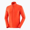 Мъжки потник за трекинг Salomon Essential Lightwarm FZ cherry tomato 5