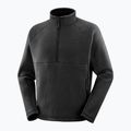 Мъжки трекинг суитшърт Salomon Chroma Fleece Hz deep black 7