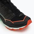 Дамски обувки за бягане Salomon Thundercross black/cherry tomato/electric green 7