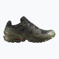 Мъжки маратонки за бягане Salomon Speedcross 6 GTX черно/торф/дълбоко лишейно зелено 2