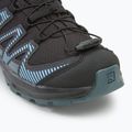 Детски обувки за трекинг Salomon XA PRO V8 Mid WP black/neptune/alaskan blue 7