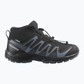 Детски обувки за трекинг Salomon XA PRO V8 Mid WP black/neptune/alaskan blue 9