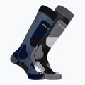 Скиорски чорапи Salomon S/Access 2 чифта black/ copen blue 8