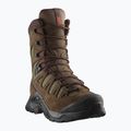 Salomon Quest Tracker High GTX туристически обувки земно кафяво/зелено 9