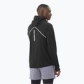 Мъжки потник за бягане Salomon Sense Aero Hybrid Half Zip Hooded deep black 2