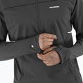 Мъжки потник за бягане Salomon Sense Aero Hybrid Half Zip Hooded deep black 4