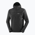 Мъжки потник за бягане Salomon Sense Aero Hybrid Half Zip Hooded deep black 7
