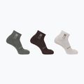 Чорапи Salomon Everyday Ankle 3 чифта silver cloud/sedona sage