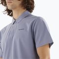 Мъжка тениска Salomon Trackline Polo Blue Granite 3