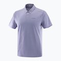 Мъжка тениска Salomon Trackline Polo Blue Granite 7