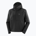 Мъжки потник Salomon SHKout Half Zip с качулка deep black 6