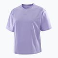 Дамска тениска Salomon Trackline SS violet tulip 6