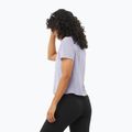Дамска тениска за бягане Salomon SHAKEout Air Crop SS Tee cosmic sky 2