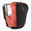 Дамска жилетка за бягане Salomon Active Skin 12 Set emerglow/black 2