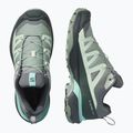 Дамски обувки за трекинг Salomon X Ultra 360 green milieu/urban chic/clearly aqua 5