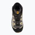 Детски обувки за трекинг Salomon X Ultra Mid GTX castlerock/black/spicy/mustard 5