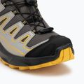Детски обувки за трекинг Salomon X Ultra Mid GTX castlerock/black/spicy/mustard 7