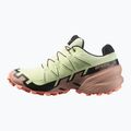 Дамски маратонки за бягане Salomon Speedcross 6 GTX lime cream/mahogany rose/black 3