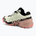 Дамски обувки за бягане Salomon Speedcross 6 GTX lime cream/mahogany rose/black 3