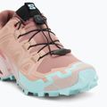 Дамски обувки за бягане Salomon Speedcross 6 mahogany rose/hushed violet/iced aqua 7