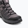 Дамски обувки за трекинг Salomon Extegra GTX Mid henna/run raisin/mahogany rose 7