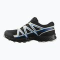 Детски обувки за бягане Salomon Speedcross Waterproof black/vanilla ice/french blue 9