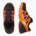 Детски обувки за трекинг Salomon Speedcross black/cherry tomato/turmeric 9