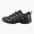 Детски обувки за трекинг Salomon XA Pro 3D V8 Waterproof black/turbulence/quarry 9