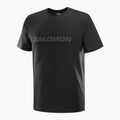 Мъжки потник Salomon Big Logo Tee deep black 4
