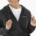 Мъжка качулка с цип Salomon Logo deep black 3