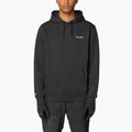 Мъжки суитшърт Salomon Chest Logo Hoodie deep black