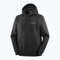 Мъжки суитшърт Salomon Chest Logo Hoodie deep black 3