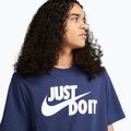 Мъжка тениска Nike Sportswear JDI midnight navy/white 4