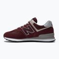 Мъжки обувки New Balance 574 червени 3