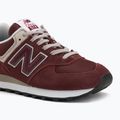 Мъжки обувки New Balance 574 red 7