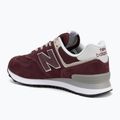 Мъжки обувки New Balance Classic 574's V3 Wide maroon 3