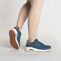 SKECHERS Uno Shimmer Away дамски обувки тъмносини 2