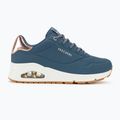 SKECHERS Uno Shimmer Away дамски обувки тъмносини 3