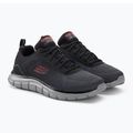 Мъжки обувки за тренировка SKECHERS Track Ripkent черни/въглени 5