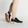 SKECHERS Uno Inside Matters дамски обувки черно/бяло/меш 2